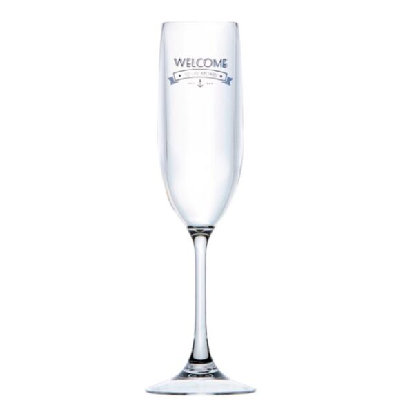 Welcome to life čaše za šampanjac Marine Business